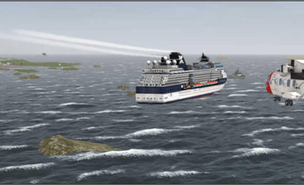 Øvelse i vestfjorden