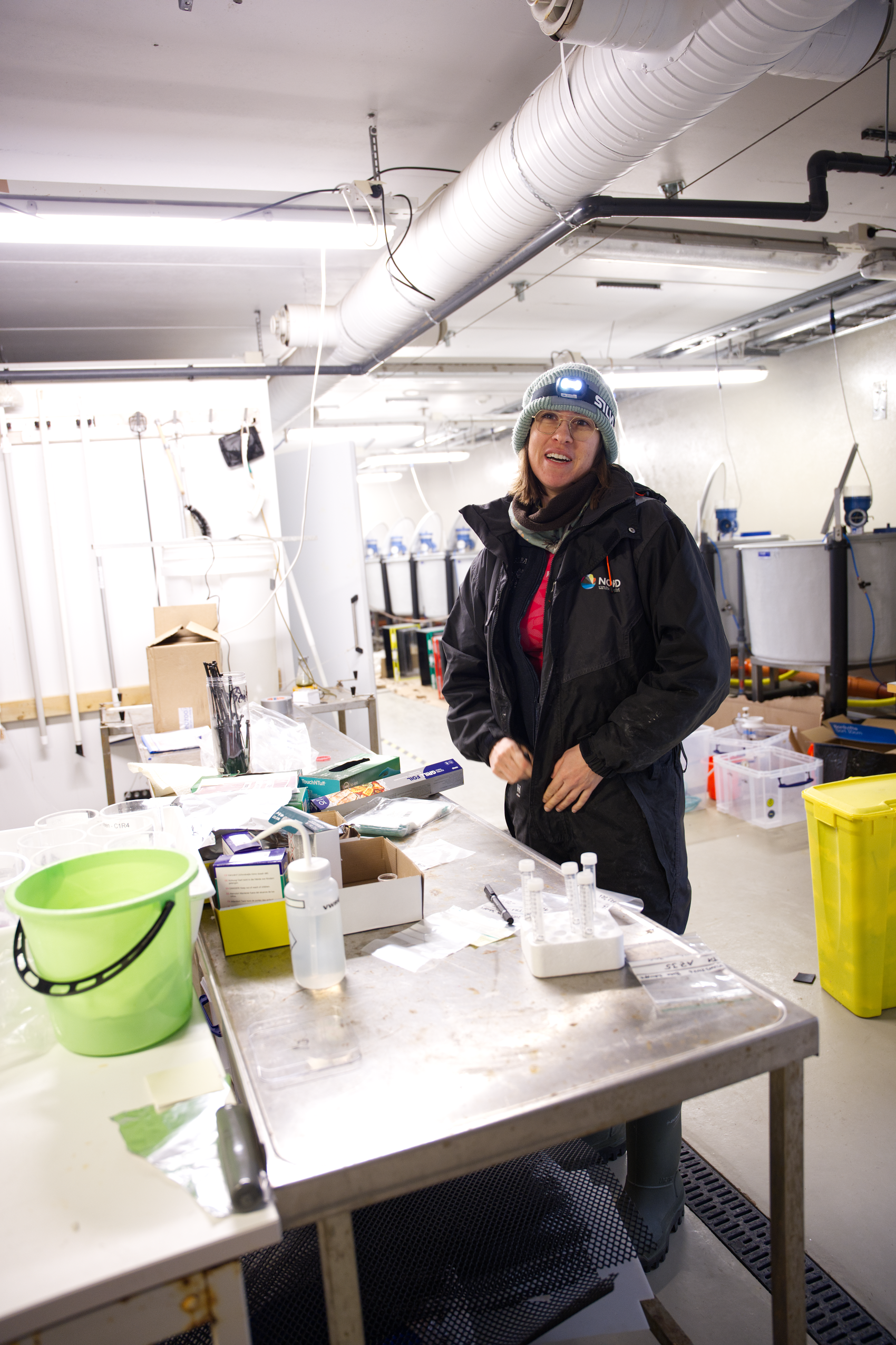 Forsker i laboratorium