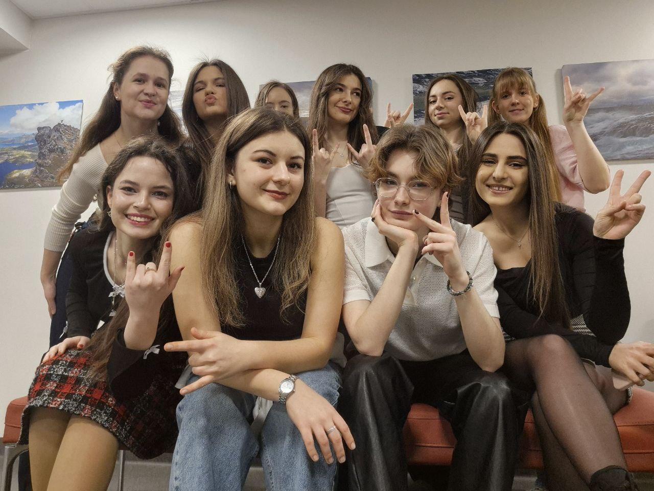 Ukraine exchange students